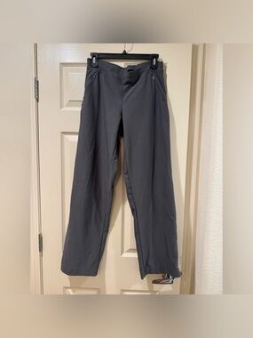 Lucy Gray High-Waisted Wide Leg Pants Women’s S | Zipper Detail Workwear